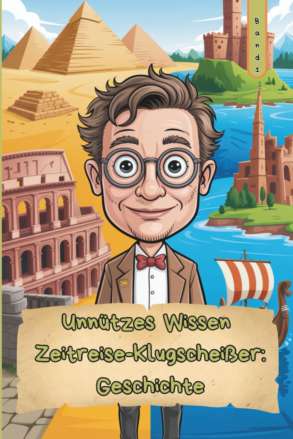 Unnützes Wissen – Zeitreise-Klugscheißer: Geschichte 101 kuriose Fakten als Geschenk für Geschichts-Nerds & Zeitreisefans