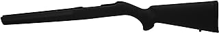 Rubber OverMolded Stock for Ruger 10/22 with .920" Diameter Barrel Channel, Black - 22010