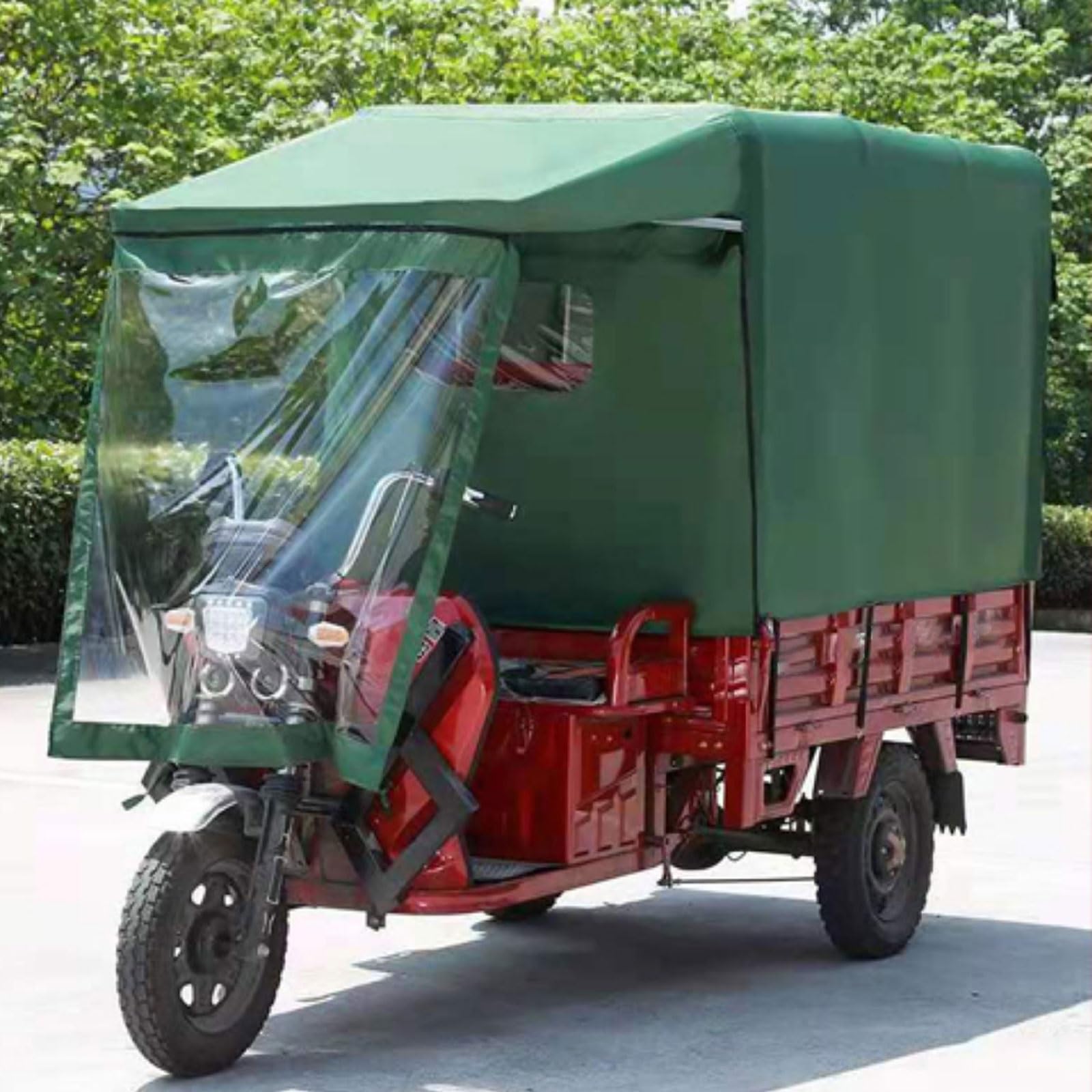 Housse pour tricycle électrique anti-infiltration : fini l'humidité sur l'auvent