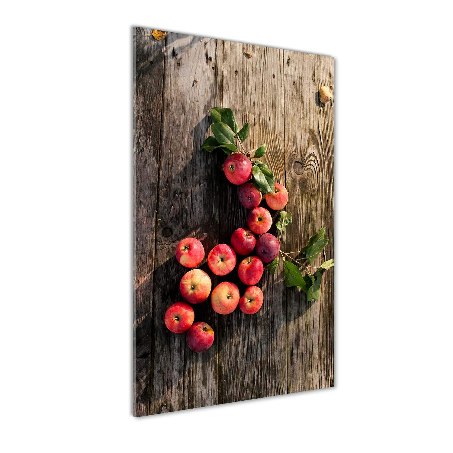 Tableau cuisine pommes rouges en verre 60x120 anti-projections