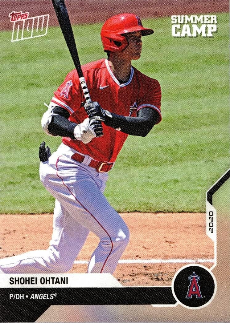 2020 Topps Now Summer Camp #OD-489 Shohei Ohtani Baseball Card - Only 1,363 made!