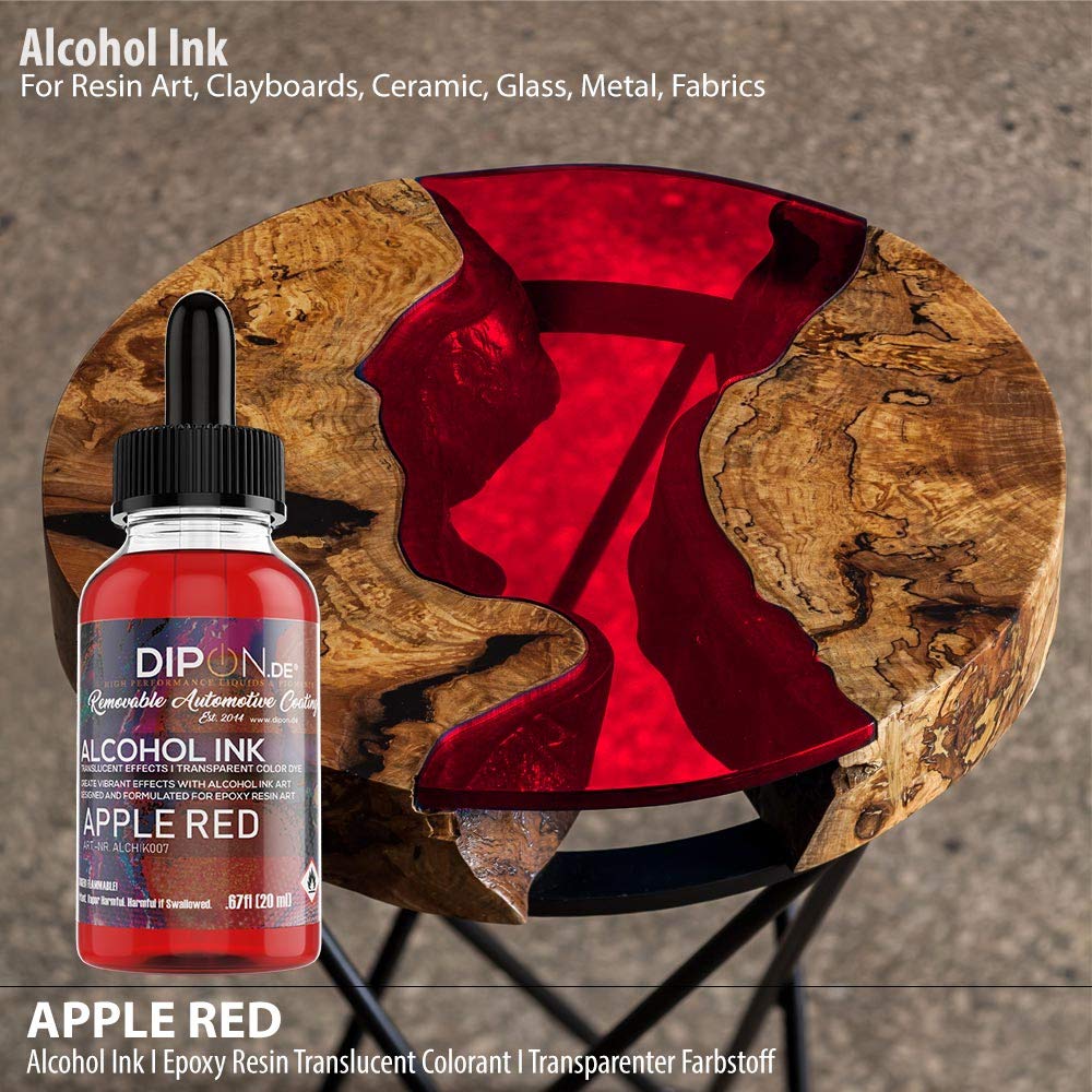 Inchiostro Alcolico Smoke Black - 20ml Per Resina Epossidica, Petri Art E Decorazioni - Foto 10