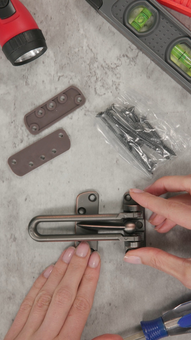 Prime-Line U 10309 Swing Bar Lock for Hinged Swing-In Doors