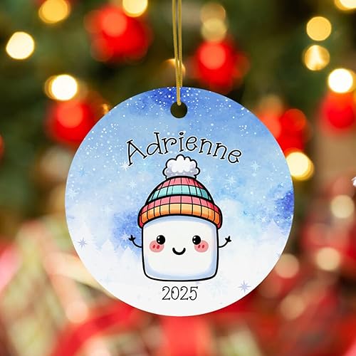 Vista 103 de BigTees Adorno de dinosaurio de Navidad 2023, adornos de Navidad personalizados, adornos de nombre de dinosaurio personalizados, decoración