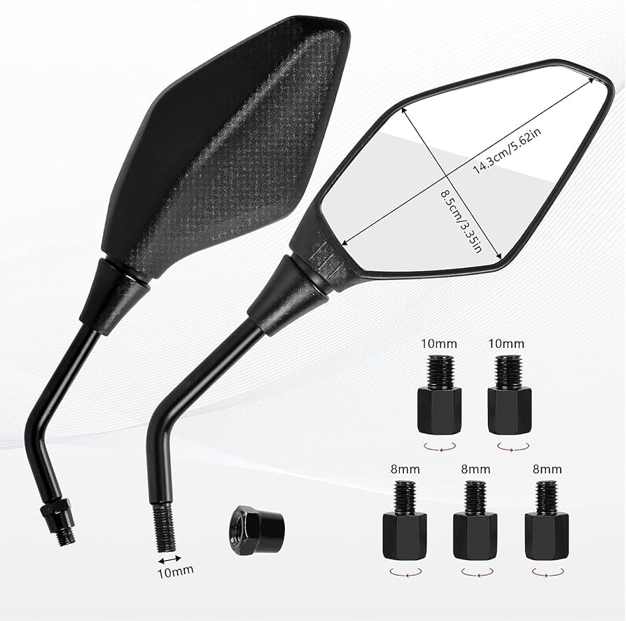 Amazon | バイク用ミラー バイク用ミラー オートバイバック
