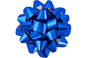RUSPEPA™s Premium Royal Blue Present Bow, Perfect for Any Occasion