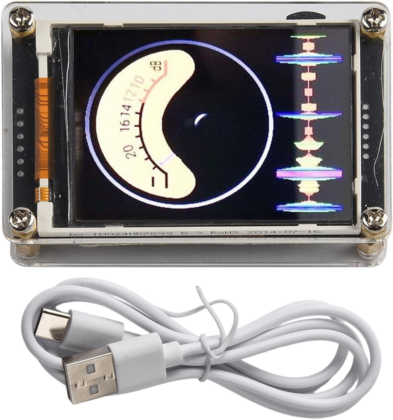 Meter Visualizer Amazon.com: 2.4 Inch HD LCD VU Meter, Multi-Mode Music Spectrum ...