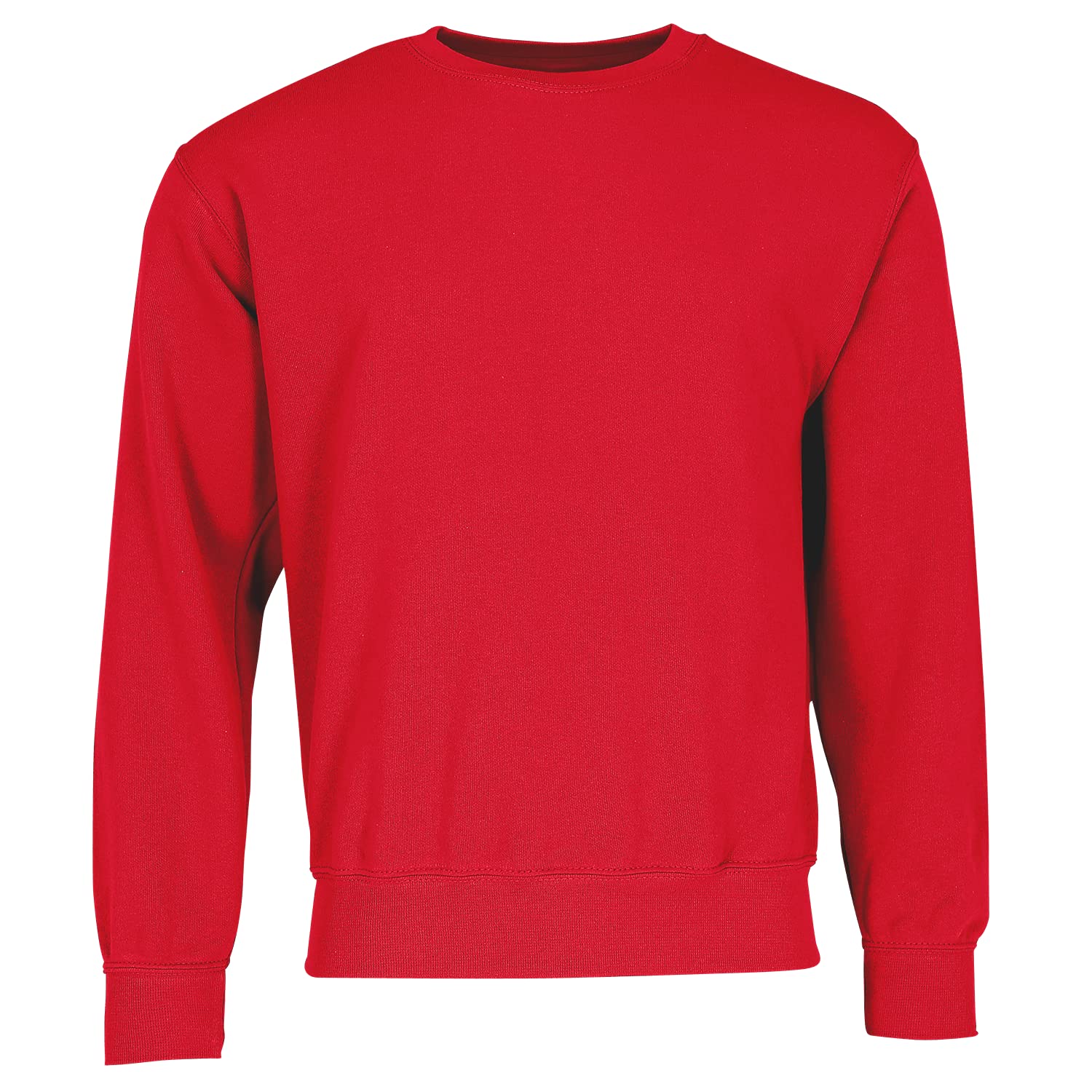 Fruit of the Loom Men's Set-in Sweat Sweatshirt, Red (Red 400), XL
