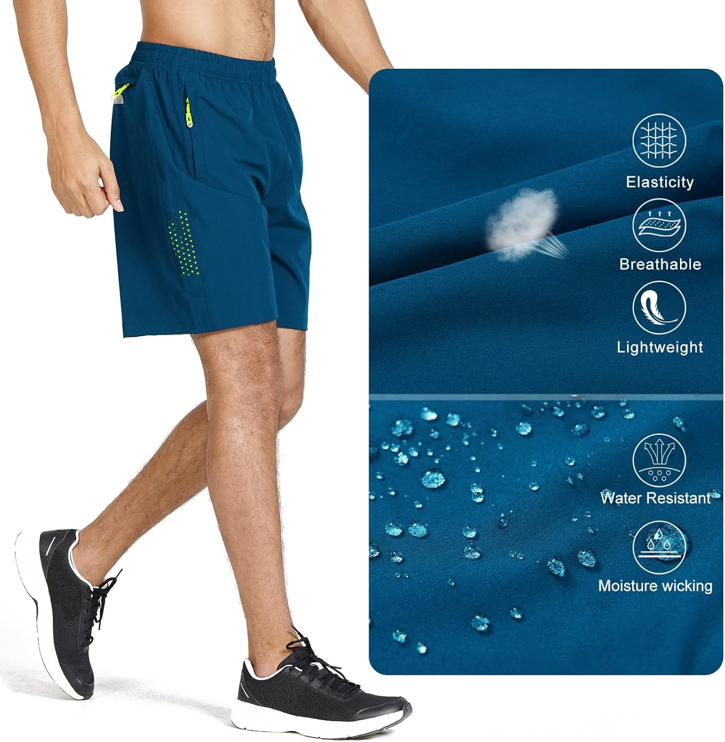 NORTHYARD Men's Athletic Running Shorts Gym Workout Shorts 7"/ 9"/ 5" Quick Dry Lightweight Sports Basketball Exercise Tennis - Image 4