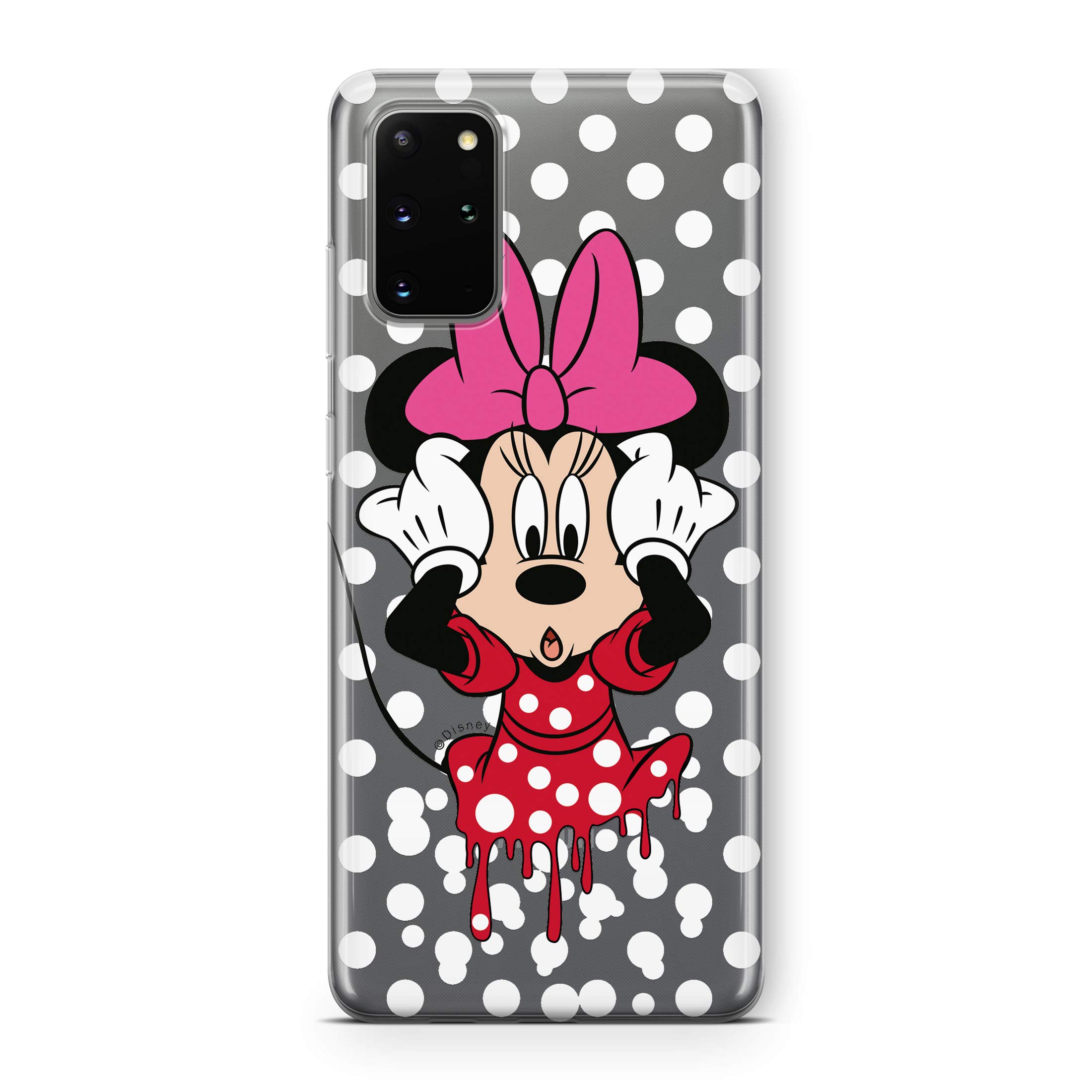 ERT GROUP mobile phone case for Samsung S20 PLUS / S11 original and officially Licensed Disney pattern Minnie 016 optimally adapted to the shape of the mobile phone, partially transparent