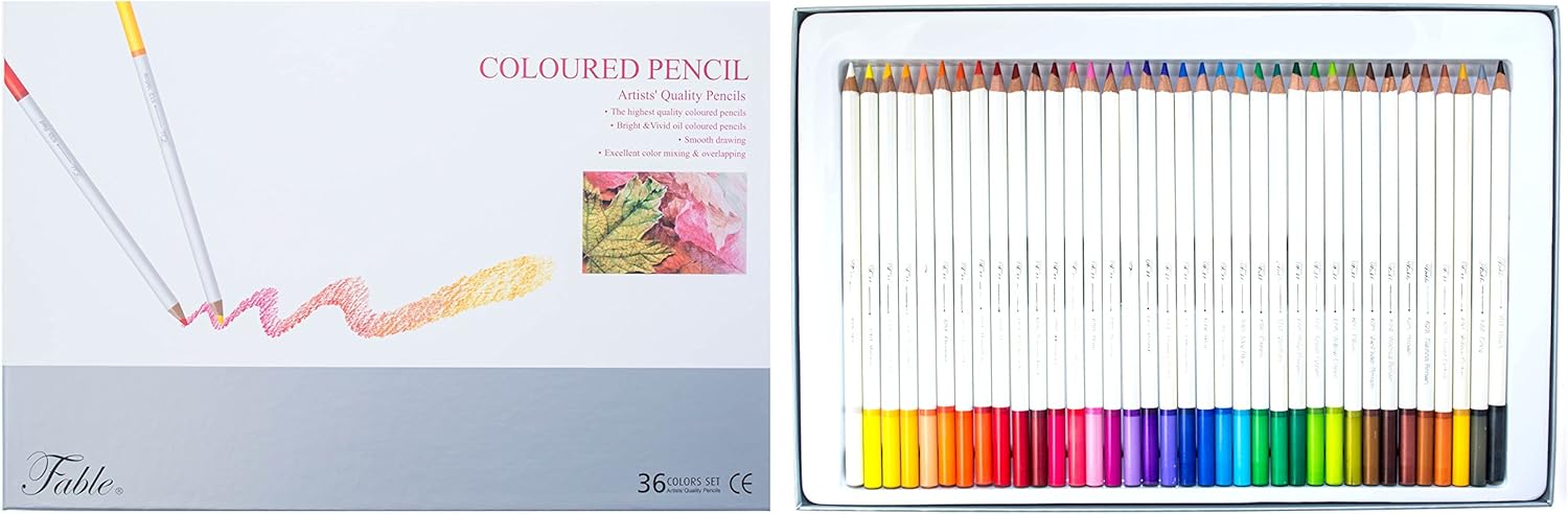 DONG-A Fable Colored Pencils, 36 Color Set