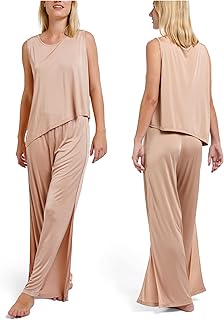 Sponsored Ad - REST Evercool Women Cooling Pajama Set-Breathable Sleepwear for Hot Sleepers, Moisture-Wicking, Quick-Dry, ...