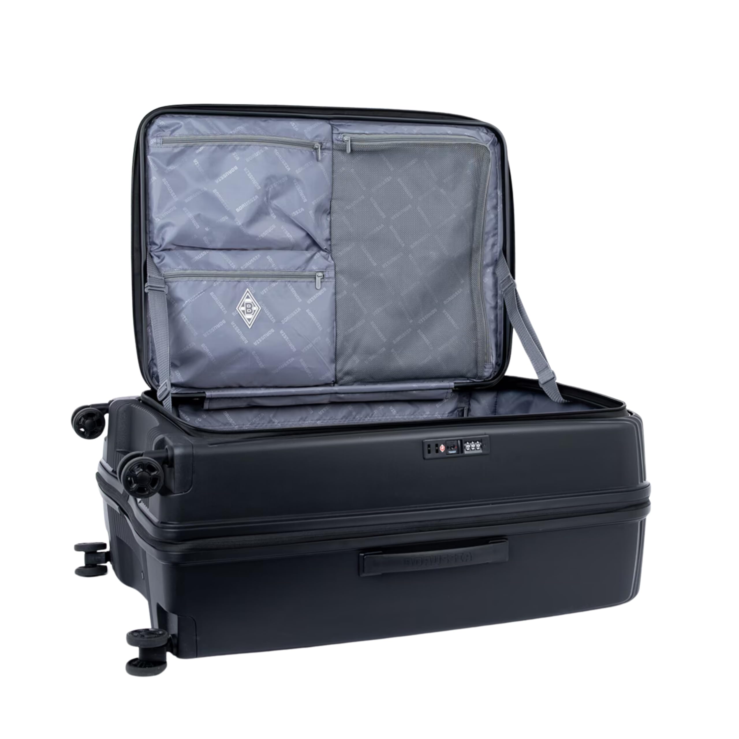 Borussia Mönchengladbach Trolley - Offizieller Fan-Koffer Mit Vereinslogo Für Handgepäck