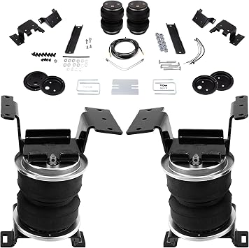 57338 Air Suspension Spring Kit Fit for 2011-2019 Chevrolet Silverado 2500HD 3500HD GMC Sierra 2500HD 3500HD Replacement Airbag Suspension Kit for Load Lift 5000 88338 89338