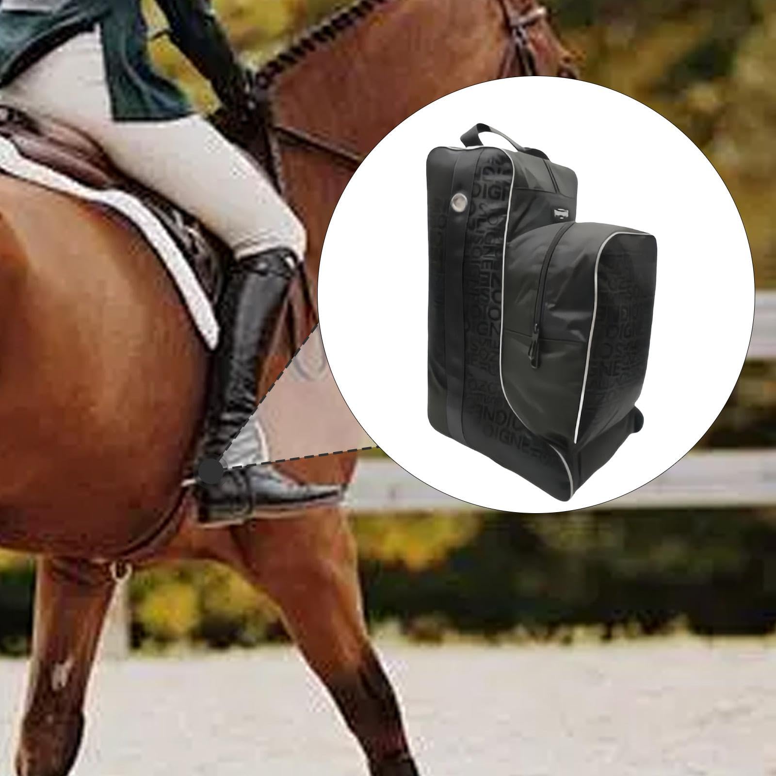 Bolsa para Botas de Equitación de Tela Oxford Impermeable