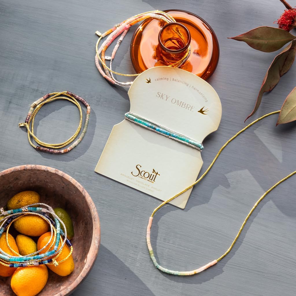 Scout Curated Wears - Ombre Stone Wrap - Sunset/Gold