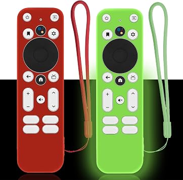 [Pack of 2] Remote Case for Onn TV Remote, Compatible with Onn Android 4K UHD Stick TV Box 100024646 100026240 Controller, Lightweight Anti-Slip Skin-Friendly Silicone Skin Sleeve