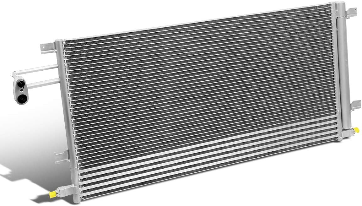 Auto Dynasty 4283 Aluminum A/C Condenser Compatible with Chevy Silverado Tahoe GMC Sierra Yukon XL 5.3L 6.0L 6.2L V8 14-18