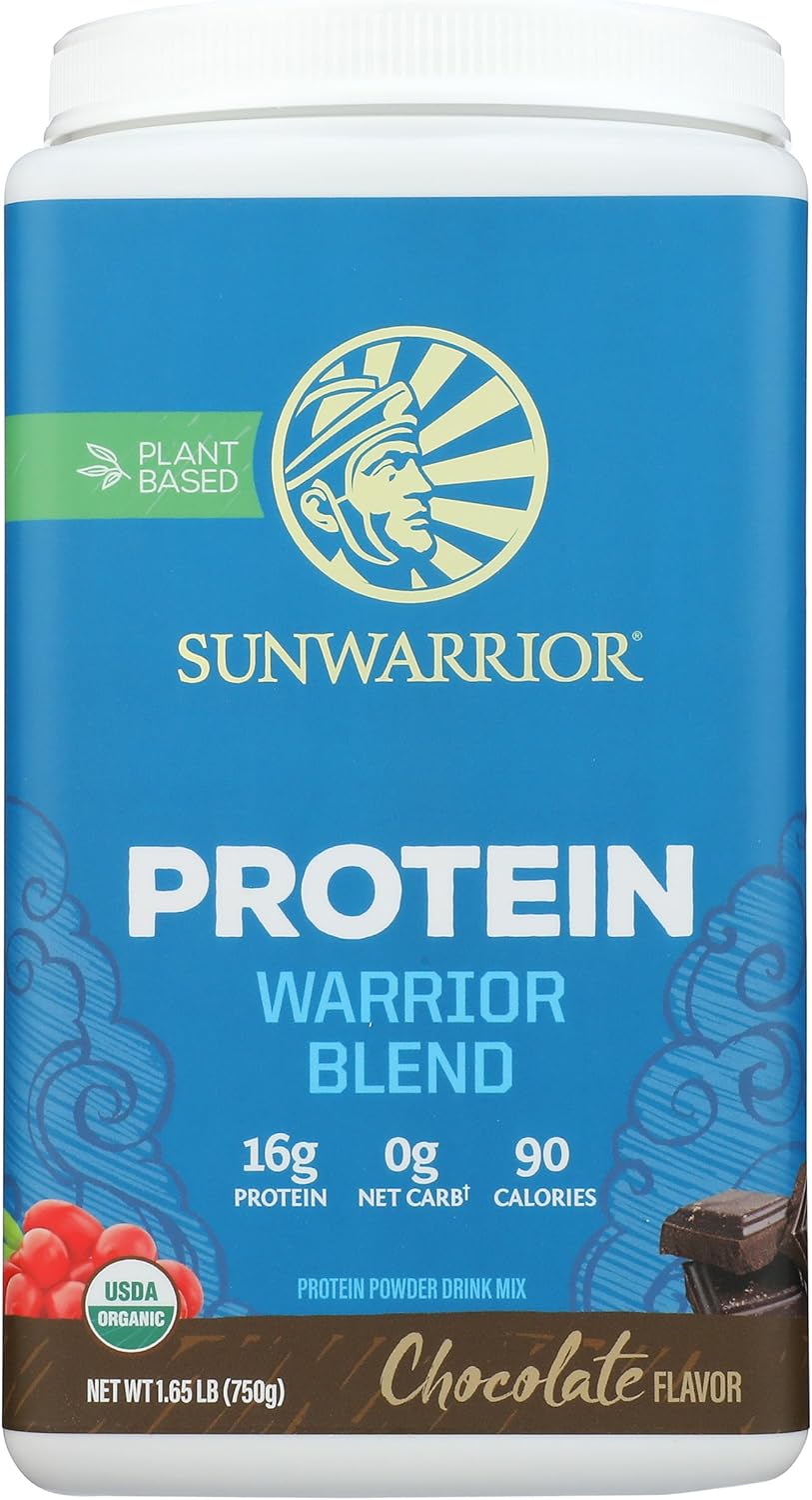 Organic Plant Based Protein Powder | Vegan Organic Protein Powder Chocolate Flavored with BCAA Amino Acids & Hemp Seed Pea Blend | Non-GMO Soy Dairy Filler & Gluten Free (Chocolate, 30 Servings) - Image 4