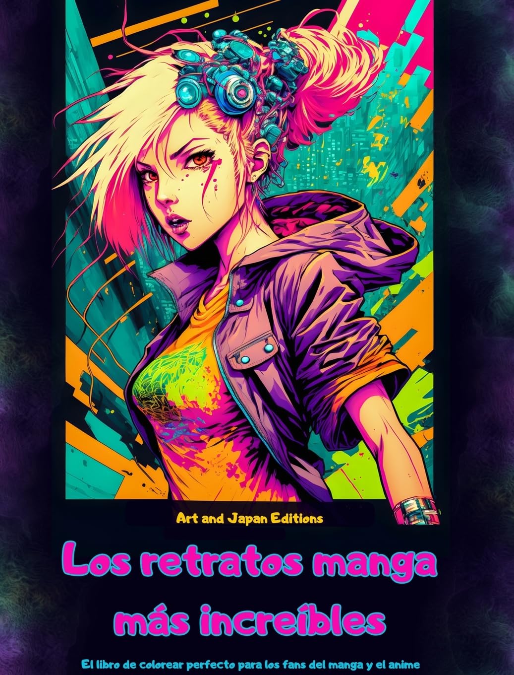 Los retratos manga más increíbles - El libro de colorear perfecto para los fans del manga y el anime: Un viaje por el maravilloso mundo del mejor manga y anime de Japón