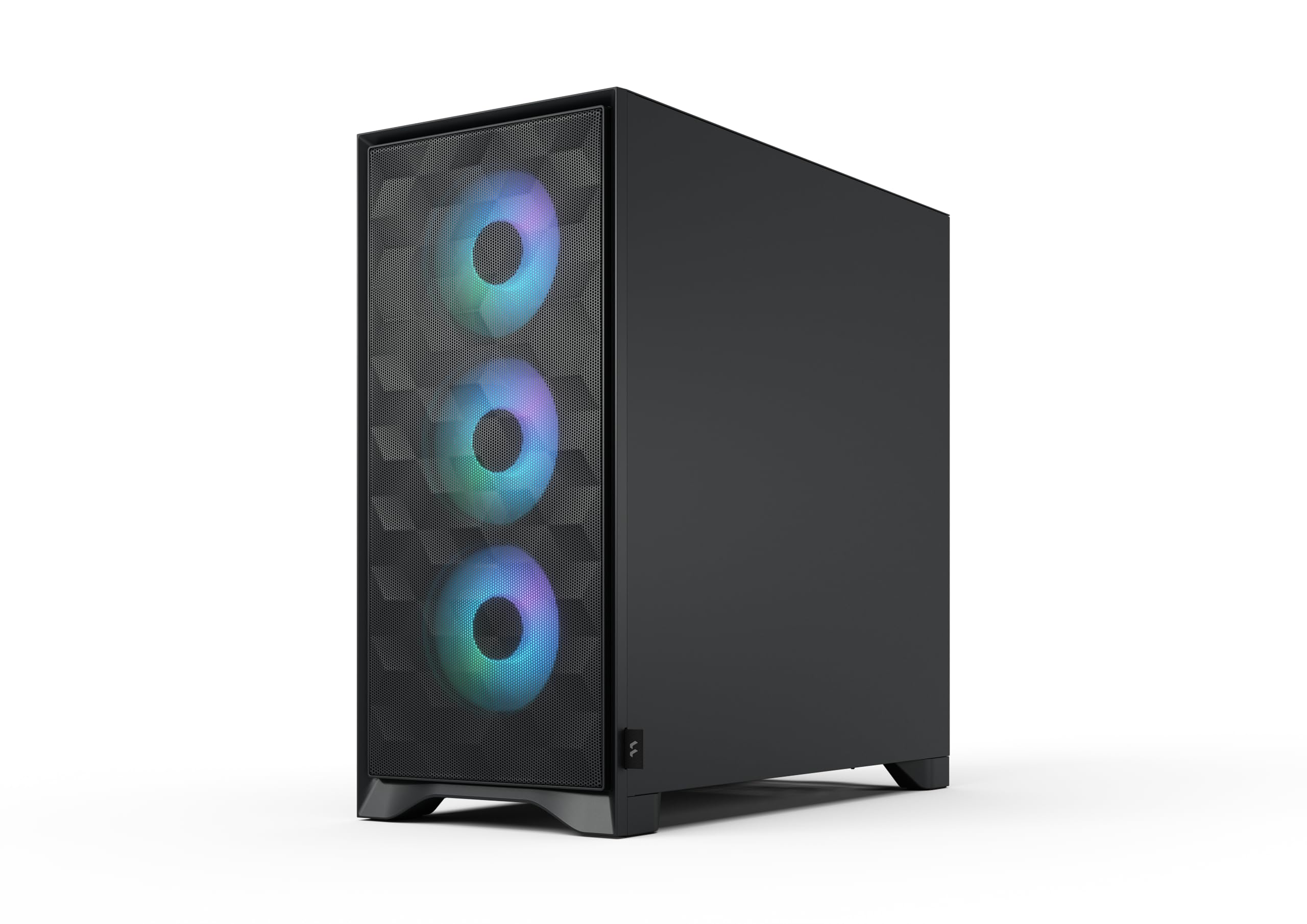 Fractal Design Pop 2 Air Black RGB - Tempered Glass - Performance Airflow PC Gaming Case - Mesh Front Panel - Three 120 mm RGB Fans Included - Spacious Interior - ATX/mATX/ITX Motherboard Support