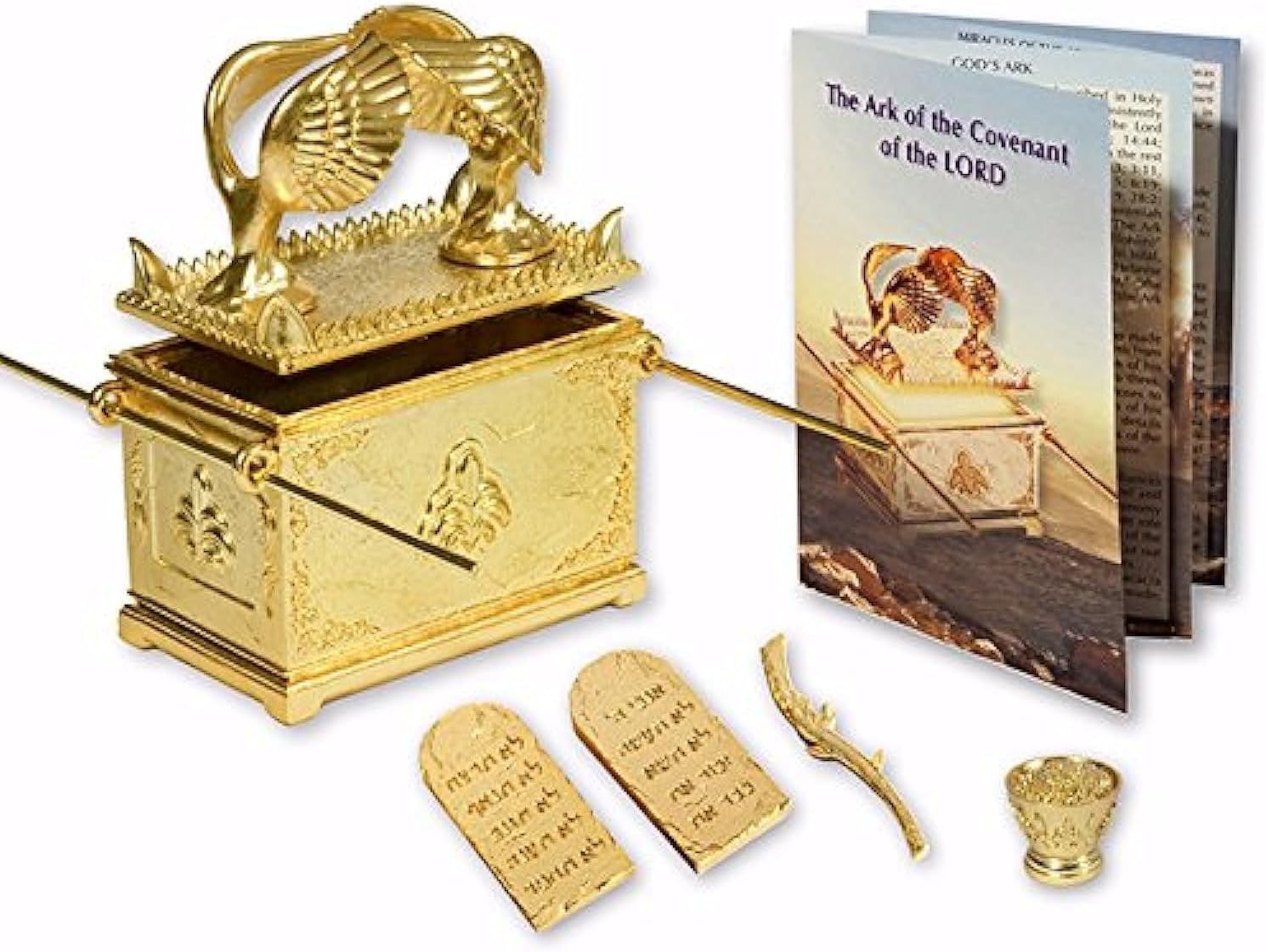 Holy Land Gifts Desktop Set-Ark Of The Covenant With Contents