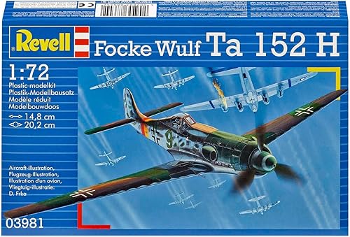 Miniatura 7 de Revell Germany Focke Wulf Ta 152H Kit de modelo