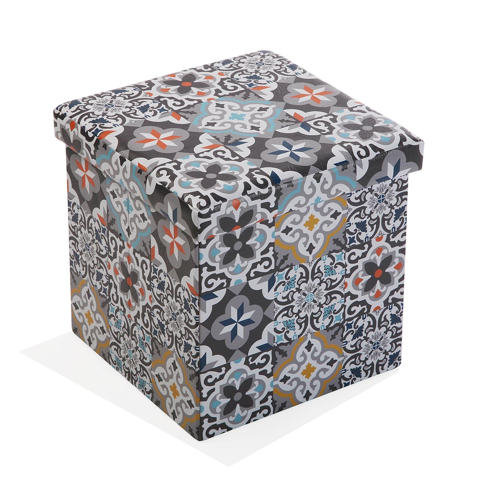 Versa Baúl Desmontable Alfama 38 x 37,5 x 38 cm 38 x 37,5 x 76,5 cm