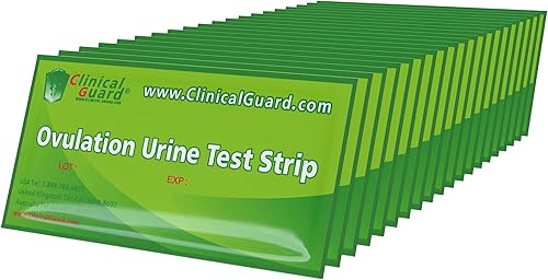 Vista 7 de Clinical Guard Paquete de 100 tiras reactivas de ovulación, medición precisa en 5 minutos, prueba de ovulación, prueba de fertilidad rentable