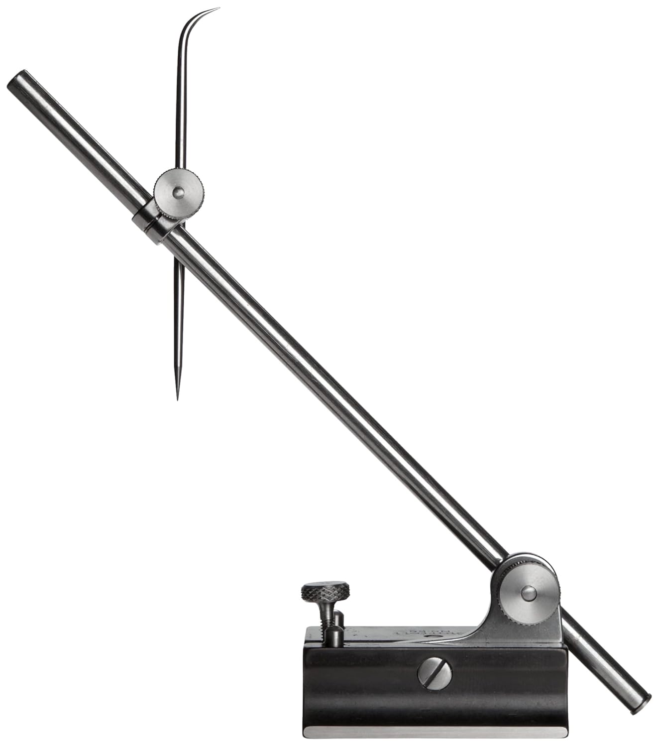 Starrett 56A Small Surface Gauge with Hardened Steel Base, 4" Spindle