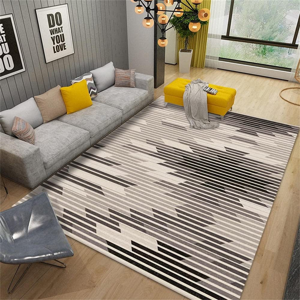 Tapis couloir long moderne pour une entrée chaleureuse et design