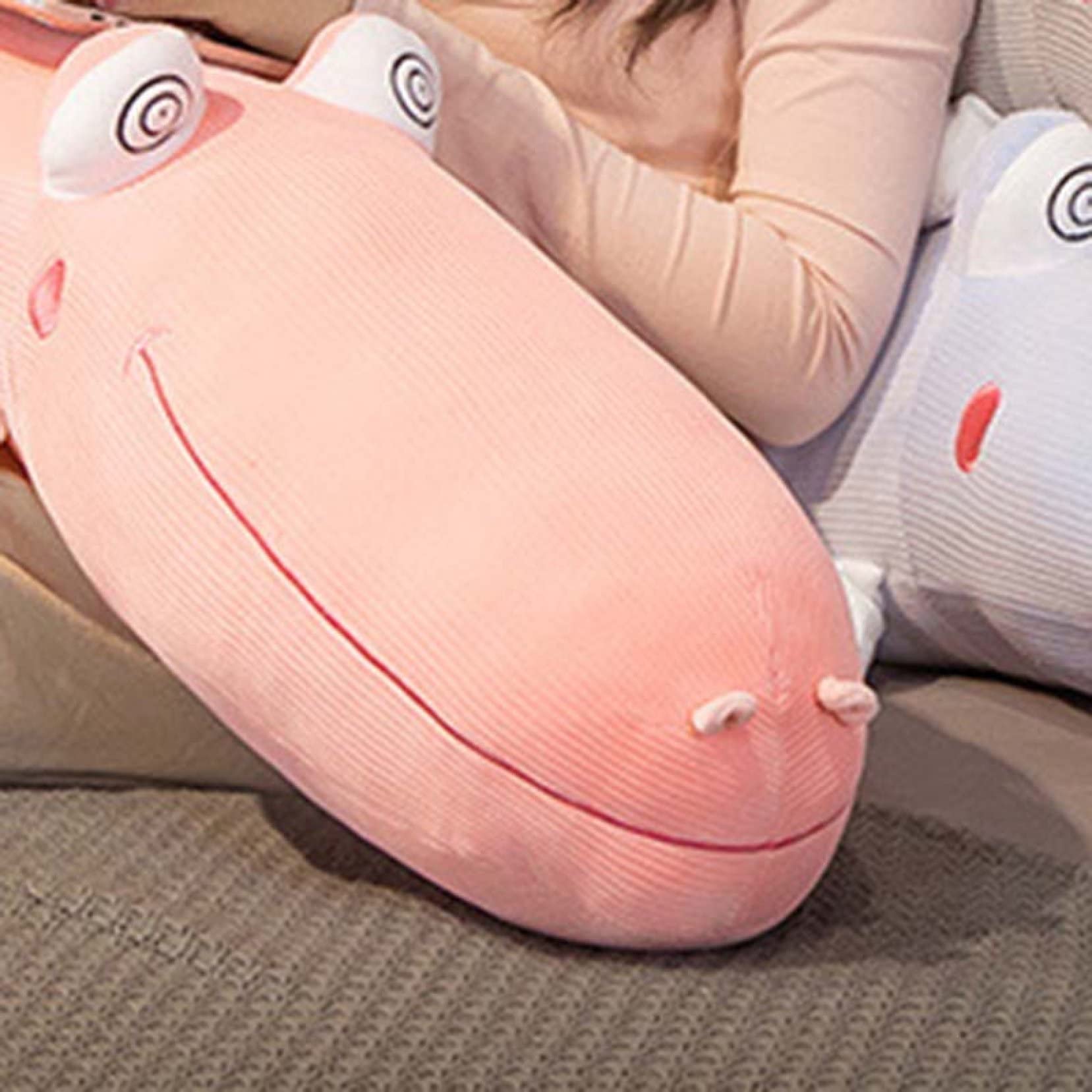 Amazon.co.jp: 特大 大きい ピンク ワニ ぬいぐるみ 鰐