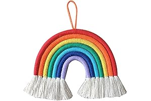 Charming Rainbow Door Hanger: WEISIPU Royal Blue Wall Decor