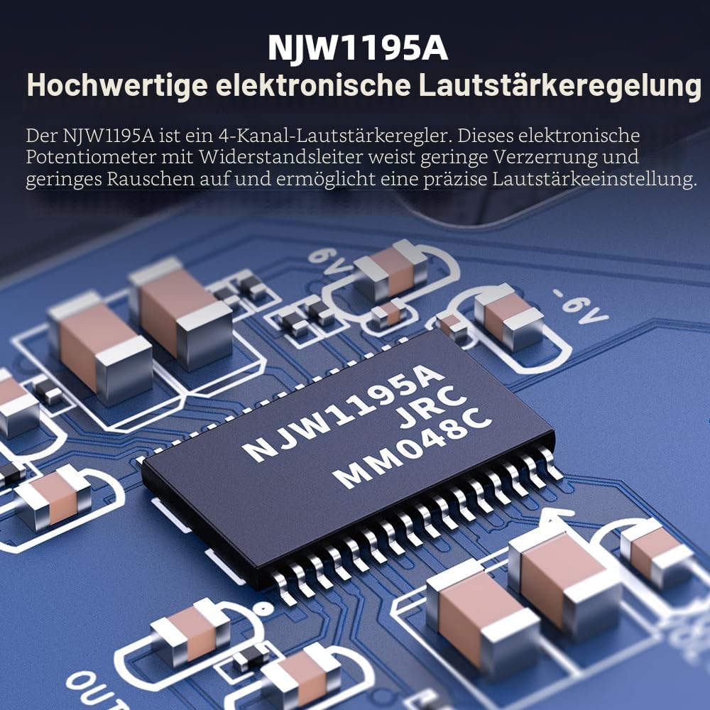 FIIO K11 Compact Desktop R2R Architektur DAC und Kopfhörerverstärker (schwarz)