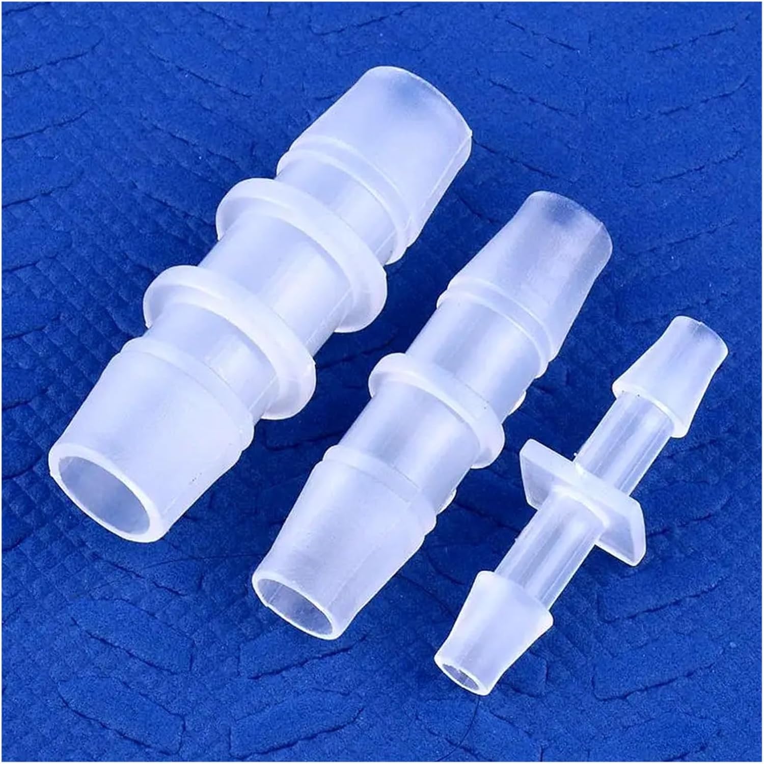 5~200pcs 1.6~15.8mm Equal Dia Direct Connectors Aquarium Tank Air Pump Aerator Hose Pagoda Joint Irrigation Water Pipe Fittings(4.8x4.8mm,200 Pieces)