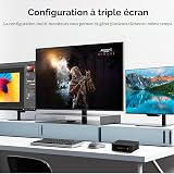 Beelink Mini PC SER5 Max Mini Ordinateur de Bureau avec AMD Ryzen 7 7735U (8C/16T, jusqu'à 4,75 GHz), 24Go (12Go x 2) LPDDR5, SSD M.2 PCIe 500Go, Bluetooth 5.4/WiFi 6/LAN 2500Mbps/HDMI/DP/Type-C - 7