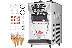 Commercial Ice Cream Machine Soft Serve 2500W