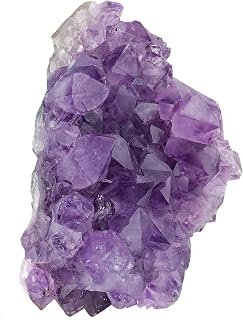 SUNYIK 1.9-2.2 LB Natural Raw Amethyst Crystal Cluster Geode Home Decor
