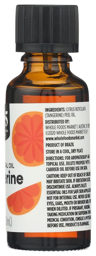 Aceite Esencial 100% Mandarina Whole Foods Market 1 oz miniatura 5