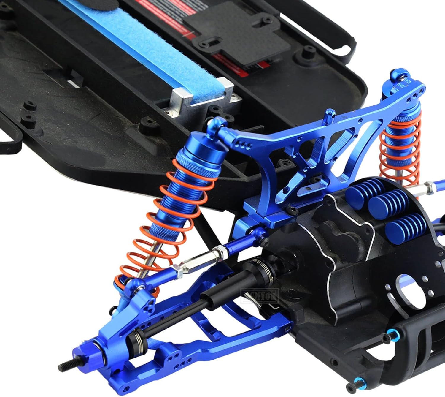 RC Drive Shaft CVD Axles Upgrades Part for 1/10 Slash 2WD VXL Stampede 2WD VXL Rustler 2WD VXL Hoss 2WD VXL,Stainless Steel #45 Rear Driveshaft CVD Front Axles w/Hex,Black