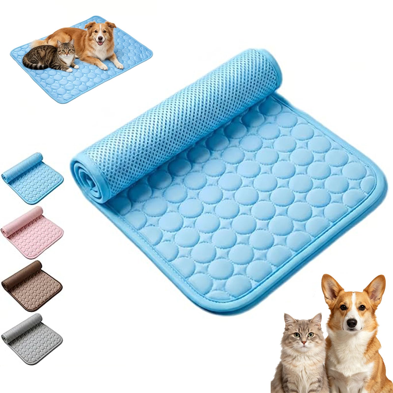 Tapis rafraîchissant pour chien IcyNap XXL lavable pour grand chiot