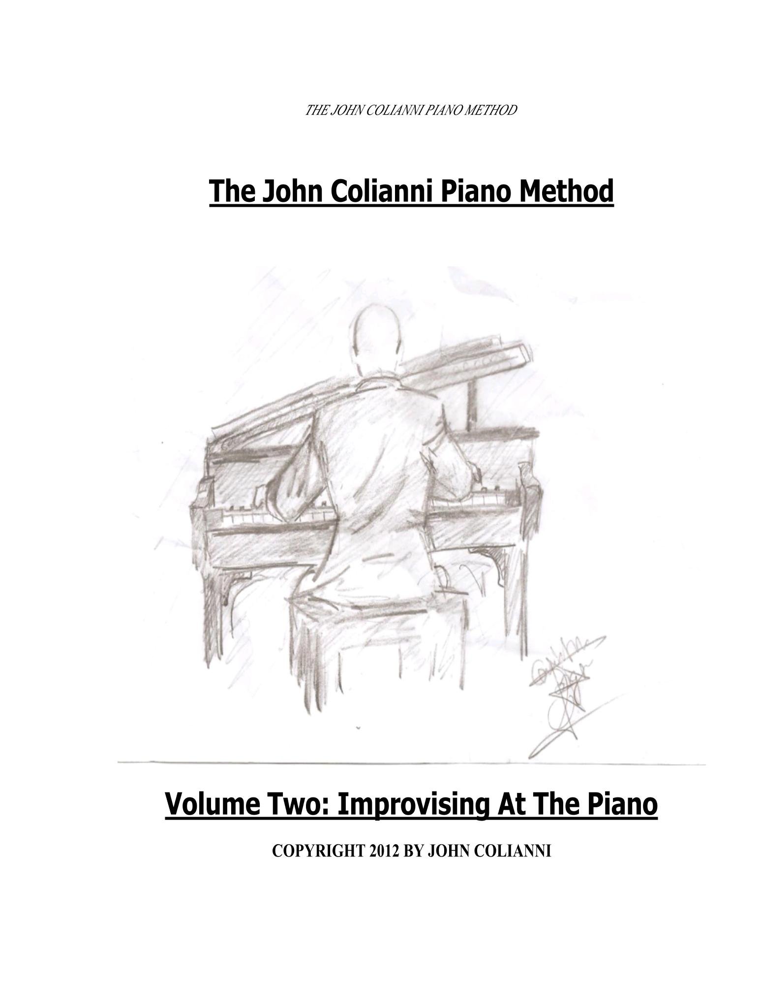 John Colianni Piano Method pour progresser en improvisation et swing