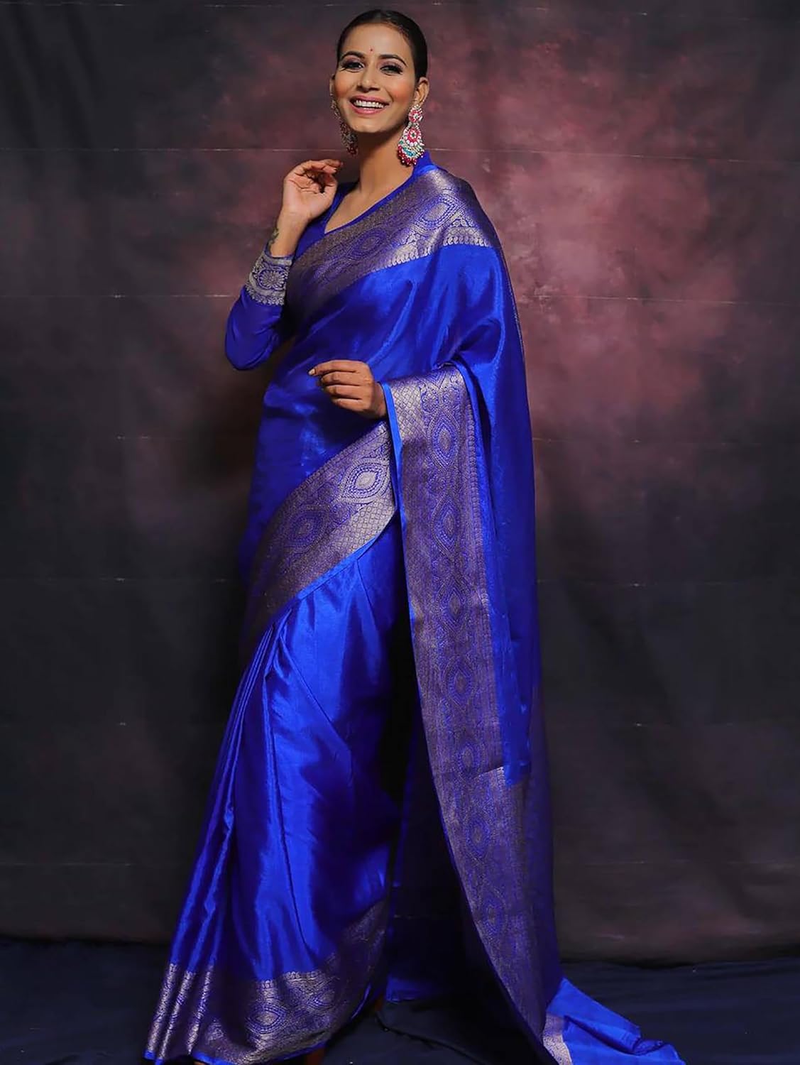 Anjaneya Sarees Banarasi Silk Kanjivaram...