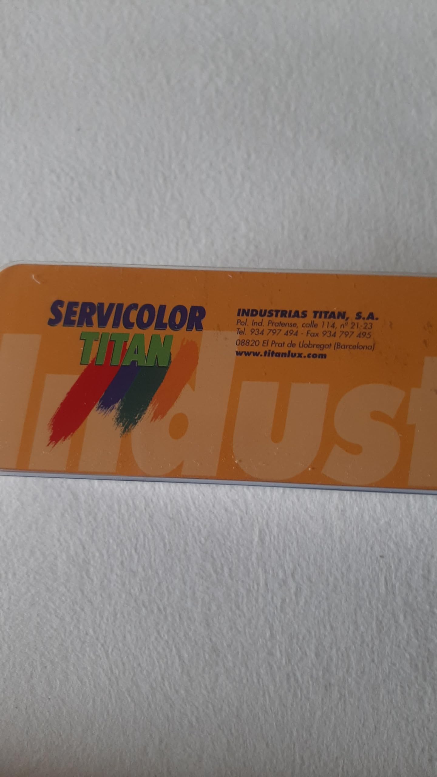 Servicolor Titan, Carta de Colores Profesional, Muestrario de Pintura