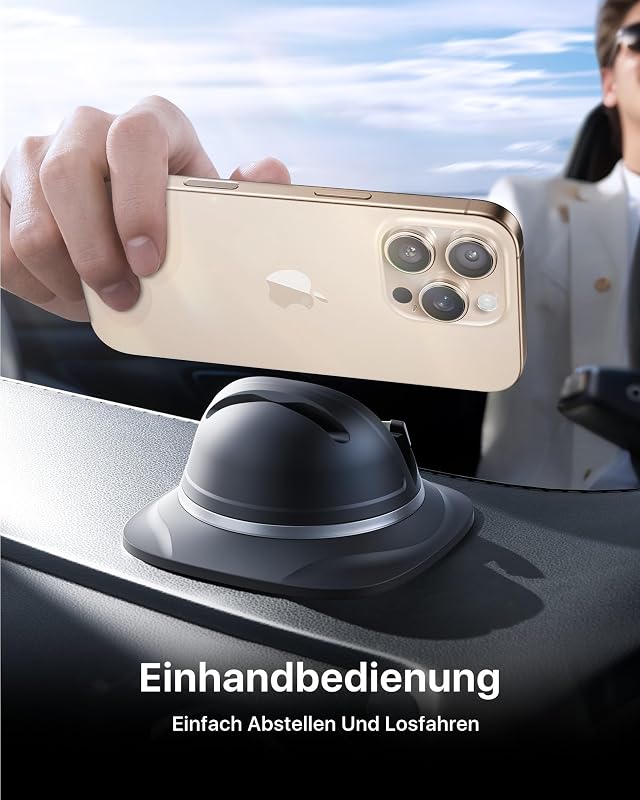 andobil 2025 Műszerfali Telefontartó Autóba - Erős Tapadású Mobiltelefon Tartó iPhone 16/15/14/13/12/11 és Samsung S24/S23 Készülékekhez