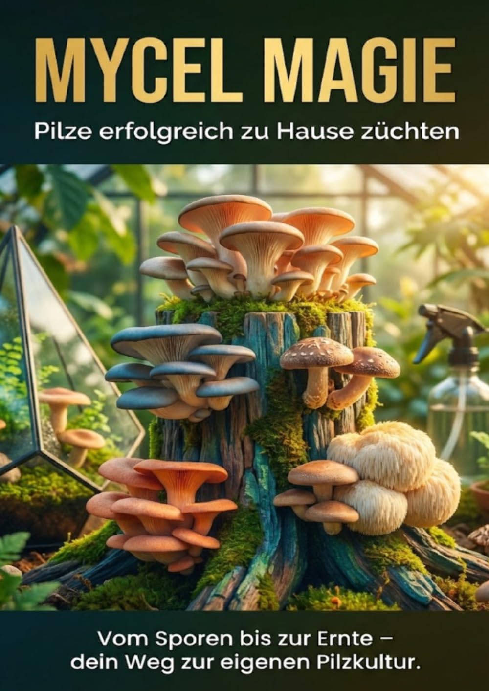 Mycel Magie: Pilze erfolgreich zu Hause züchten: Vom Sporen bis zur Ernte – dein Weg zur eigenen Pilzkultur.