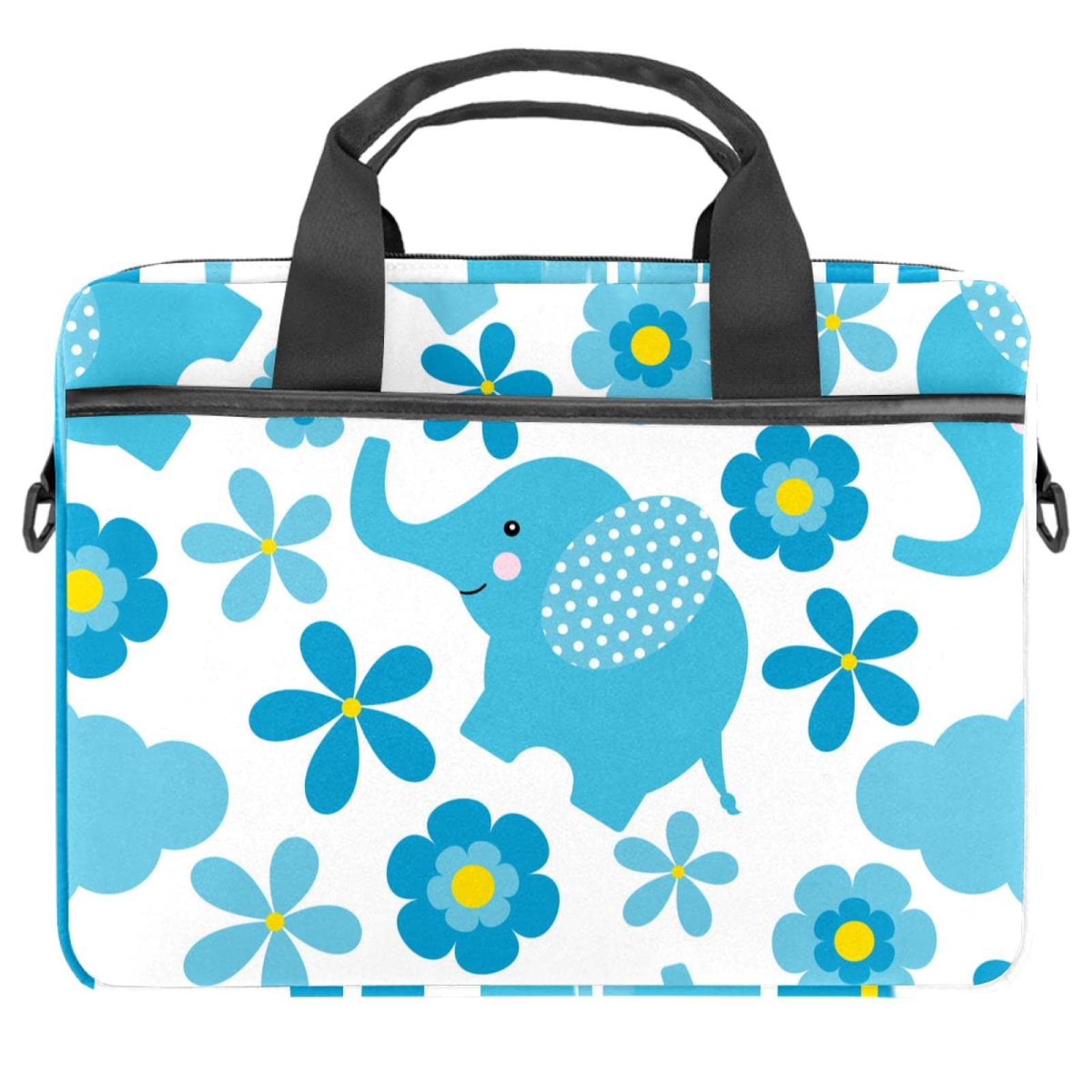 Maletín para portátil de 13.3 a 14.5 pulgadas anticaída con asas y correa 7