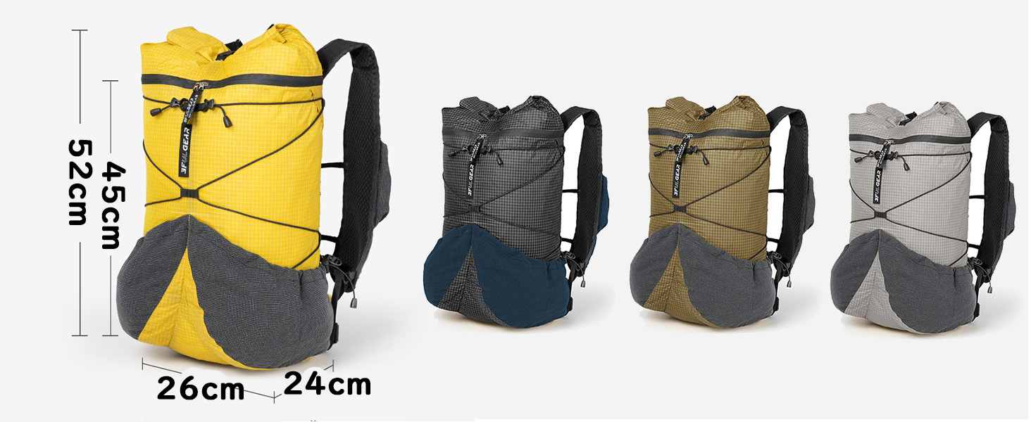 Amazon.co.jp: 3F UL GEAR バックパック 480g超軽量 20+5L 5kg耐荷重