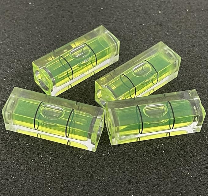 10 Piezas Nivel de Burbuja Pequeño 10x10x29mm Mini Cuadrado ZUJHPYMI miniatura 4