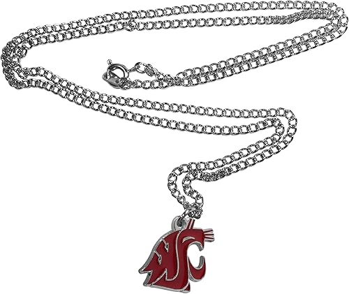 Miniatura 7 de Siskiyou Sports NCAA - Collar de cadena con dije pequeño, 20.0in